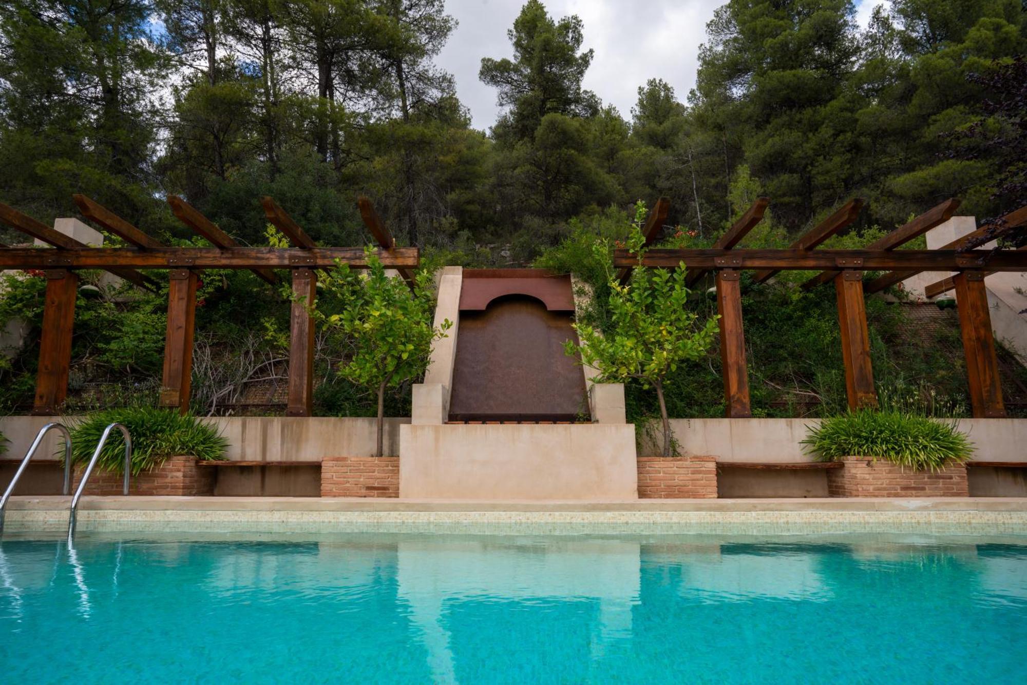 La Torre Del Visco - Relais & Chateaux Fuentespalda Bagian luar foto
